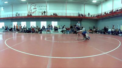 132 lbs Cons. Round 2 - Asher Corning, Elite Athletic Club vs Tripp Baugh, Carmel USA Wrestling