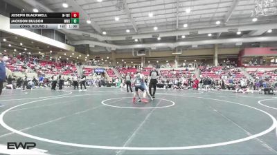 105 lbs Cons. Round 2 - Joseph Blackwell, WR - Topeka Blue Thunder vs Jackson Bulson, Wichita Wrestling Club