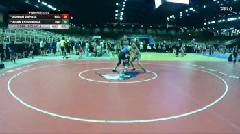 126 lbs Cons. Round 2 - Adrian Zapata, Woodland, Cartersville vs Adan Estremera, Charlotte Hs