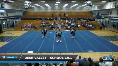 Deer Valley - School Cheer [2021 CO-ED VARSITY SHOW CHEER INT Day 1] 2021 USA Arizona Regional II