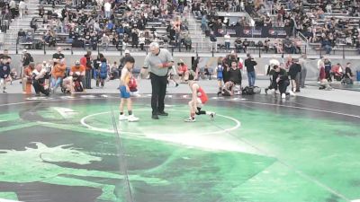 53 lbs Champ. Rd Of 16 - Rich Kim, Mat Demon Wrestling Club vs Cedar Nelson, Orting Jr. Cardinals Wrestling