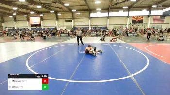 98 lbs Rr Rnd 4 - Jax Molesky, Trybe vs Raanan Cova, Hyperbolic WC