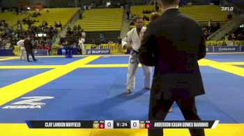 Anderson Kauan Gomes Marinho vs Clay Landon Mayfield 2026 World Jiu-Jitsu IBJJF Championship