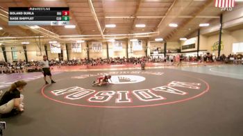 53.2 lbs Rr Rnd 1 - Boland Burla, Enlisted 9 Fight Company vs Sage Shifflet, Clinic Wrestling FXGB