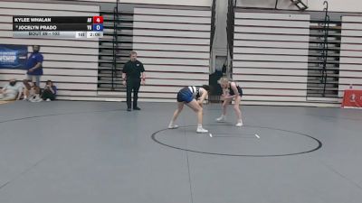 103 lbs Cons. Round 3 - Kylee Whalan, Avila vs Jocelyn Prado, York University