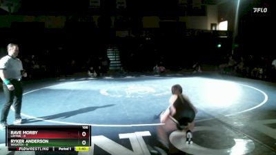 106 lbs Rave Morby, Layton vs Ryker Anderson, Wasatch