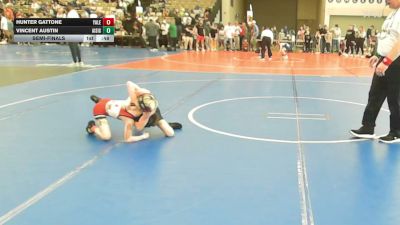53-M lbs Semifinal - Hunter Gattone, Yale Street vs Vincent Austin, All I See Is Gold Academy