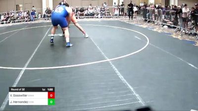 285 lbs Round Of 32 - Victor Gosswiller, Granite WC vs Jorge Hernandez, Chino WC