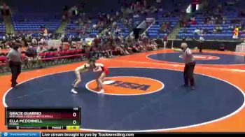 105 lbs Semifinal - Gracie Guarino, New Lenox (Lincoln-Way Central) vs Ella McDonnell, Morris