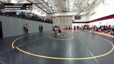 134-143 lbs Round 2 - Sullivan Cunningham, Castle View vs Sebastian Cordova, Overland