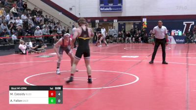 133 lbs Rr Rnd 1 - Michael Cassidy, Bloomsburg vs Andrew Fallon, Sacred Heart