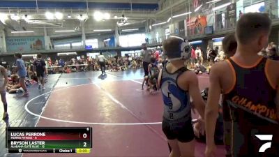 60 lbs Quarters & 1st Wb (16 Team) - Lucas Perrone, Morris Fitness vs Bryson Laster, Alabama Elite Blue