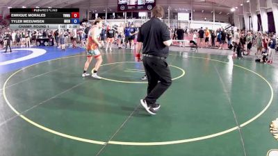 285 lbs Champ. Round 1 - Enrique Morales, Young Warrior Wrestling Academy vs Tyler Meeuwsen, Michigan