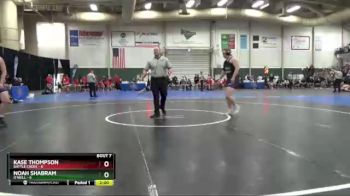 220 lbs Semis & 1st Wrestleback (8 Team) - Kase Thompson, Battle Creek vs Noah Shabram, O`Neill