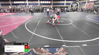 Consi Of 8 #2 - Peyton Welt, Mohave WC vs Izzy Mandel, Etiwanda HS