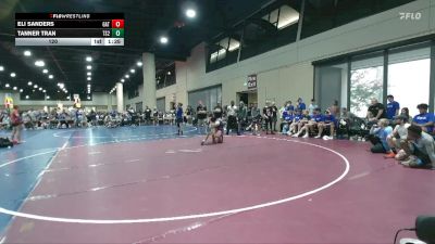 120 lbs Quarters & 3rd Wb (32 Team) - Tanner Tran, Team Shutt RJ vs Eli Sanders, Team GATA