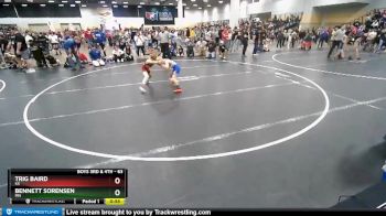 63 lbs Cons. Round 2 - Bennett Sorensen, MN vs Trig Baird, KS