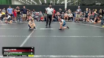 64 lbs Round 5 (8 Team) - Evan Lichtenwalner, PA Alliance vs Mikaela Reyes, Triumph