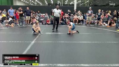 64 lbs Round 5 (8 Team) - Evan Lichtenwalner, PA Alliance vs Mikaela Reyes, Triumph