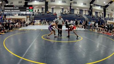 120 lbs Round 1 (16 Team) - Manuel Velasquez, Gilmer County vs Donquoize Clark, Jenkins