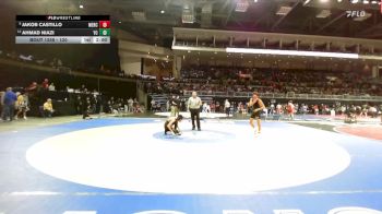 120 lbs Champ. Round 2 - Jakob Castillo, Merced vs Ahmad Niazi, Yuba City