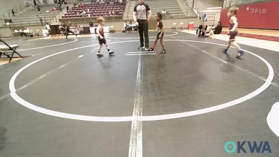 43 lbs Rr Rnd 5 - Brenden Barron, Pin-King All Stars vs Jenson Sisco, Owasso Takedown Club