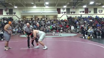 285 lbs Cons. Round 2 - Jayden Dunn, Waterloo East vs Chase Gebel, NH/TV