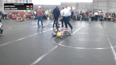 44 lbs Round 4 (6 Team) - Sammy Osborn, Neighborhood Wrestling vs Wyatt Smith, Contenders WA Blue