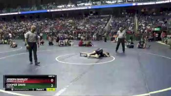 4 lbs Quarterfinal - Cooper Davis, Cox Mill vs Joseph Baisley, Charlotte Catholic