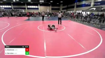 80 lbs Quarterfinal - Alexandria Skidmore, LAWC/Chaminade vs Angelica Serratos, Hawkeye/Speakeasy WC