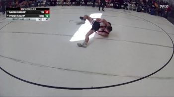 123 lbs Champ. Round 2 - Ryder Knapp, North Bend Wrestling Club vs Gavin Endorf, The Best Wrestler