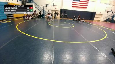 138 lbs 1st Place Match - Christopher Duran, Riverton Middle School vs Bain Lahoe, Thermopolis Middle School