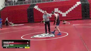 126 lbs Round 2 - Mason Brugh, Wadsworth vs Michael Main, Brunswick