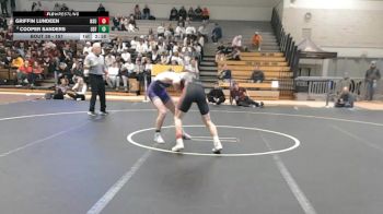 157 lbs Champ. Round 1 - Griffin Lundeen, Northern State vs Cooper Sanders, Sioux Falls