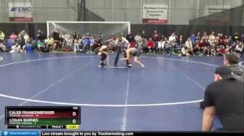 105 lbs Quarterfinals (8 Team) - Logan Barnes, Montana Maroon vs Caleb Frankenberger, Missouri Avengers