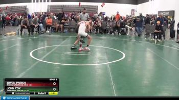 70 lbs Round 2 (8 Team) - John Cox, Team Missouri (MO) vs Owen Parish, Thorn Wrestling (MN)