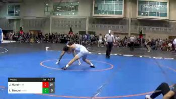 145 lbs Prelims - Jackson Hurst, Roundtree Wrestling Academy vs Luke Bender, OC Seahawks White