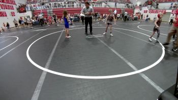 55 lbs Round Of 16 - Emmett Alvarado, Comanche Takedown Club vs Mikah Barriga, Little Axe Takedown Club