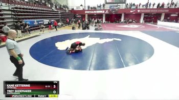 174 lbs Cons. Round 2 - Trey Shoemaker, Shippensburg vs Kane Kettering, Seton Hill