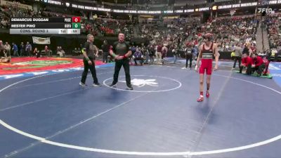 106-3A Cons. Round 2 - Demarcus Duggan, Pueblo Centennial vs Nester Pino, Holy Family
