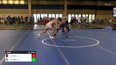 184 lbs Rd Of 16 - Christopher Foca, Cornell vs Sam Wolf, Air Force
