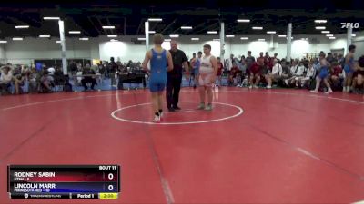 187 lbs Round 3 (8 Team) - Rodney Sabin, Utah vs Lincoln Marr, Minnesota Red