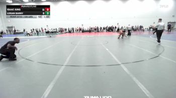 120 lbs Round Of 16 - Isaac Jung, GA vs Logan Barry, RI
