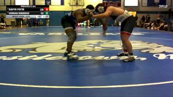 215 lbs 1st Place Match - Jordan Sherrod, Vancleave High School vs Davyn Foyte, Lewisburg