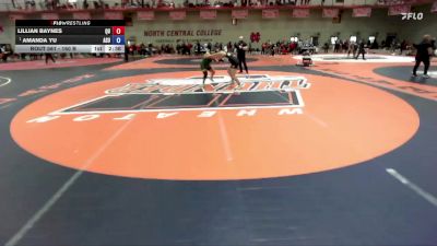 160 B Cons. Round 3 - Amanda Yu, Adams State vs Lillian Baynes, Quincy