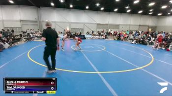 117 lbs Round 3 (8 Team) - Amelia Murphy, Indiana vs Taylor Hood, Idaho