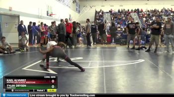 106 lbs Cons. Semi - Kael Alvarez, Mayfair High School Wrestling vs Tyler Drysen, Temecula