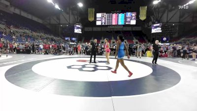 140 lbs 5th Place Match - Keely Fallert, MO vs Kelice Luker, OK