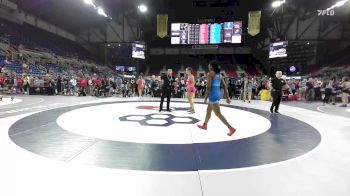 140 lbs 5th Place Match - Keely Fallert, MO vs Kelice Luker, OK