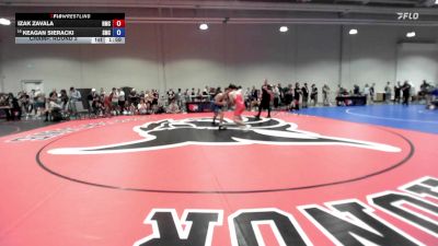 65 lbs Champ. Round 2 - Izak Zavala, Hillsboro Mat Club vs Keagan Sieracki, Spartan Mat Club